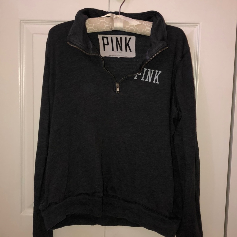 COPY - Grey PINK sweatshirt